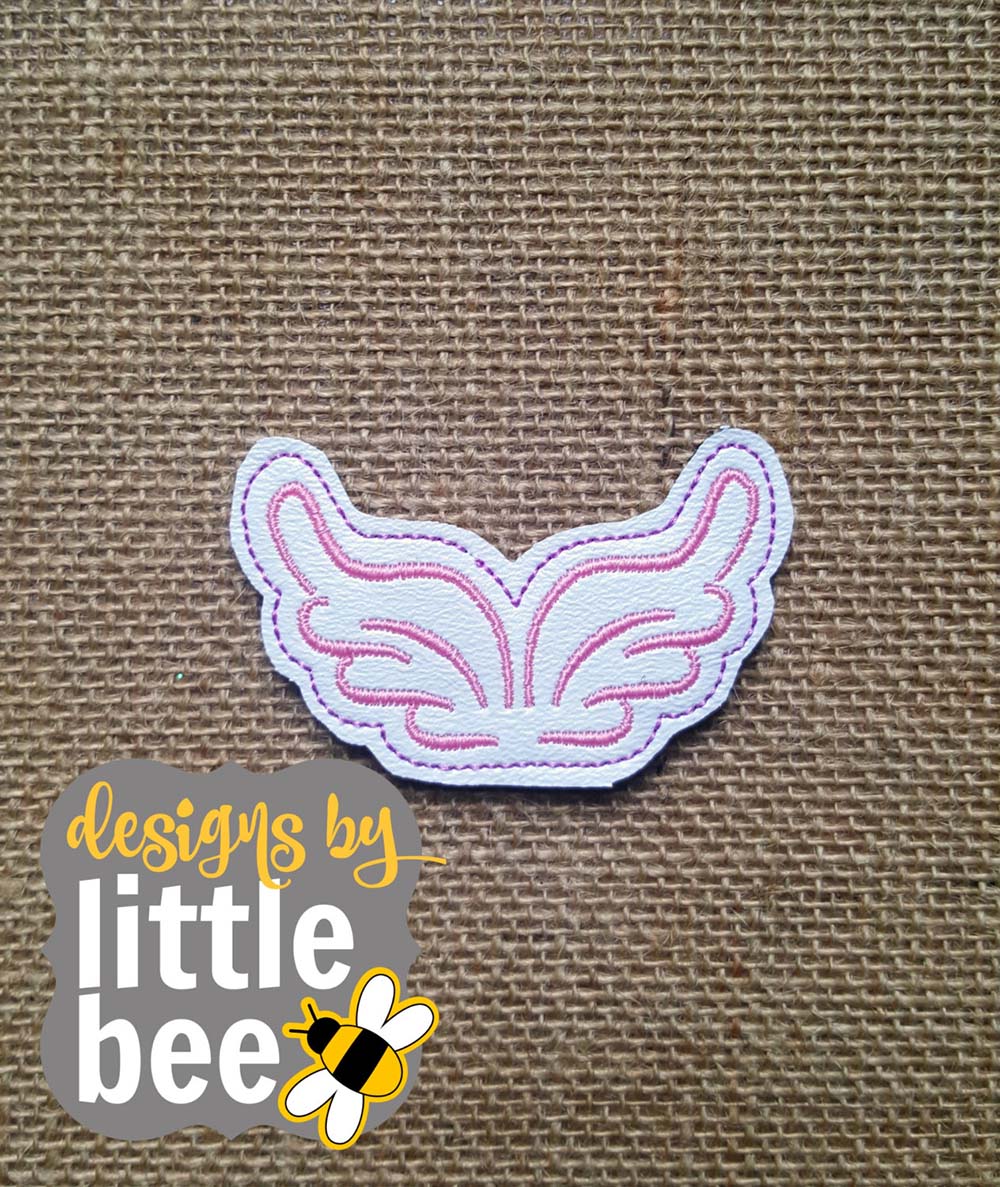 Angel Wings Feltie - Designs by Little Bee