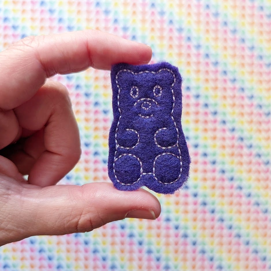 Gummy Bear Feltie - Designs by Little Bee
