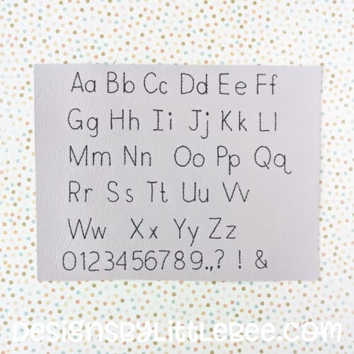 Schoolhouse Cross Stitch Alphabet Font Pattern -   Lettering styles  alphabet, Fonts alphabet, Lettering alphabet
