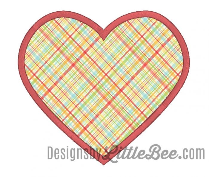 Simple Heart Applique