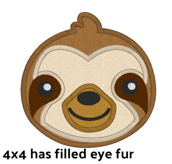 Sloth Applique - Image 2
