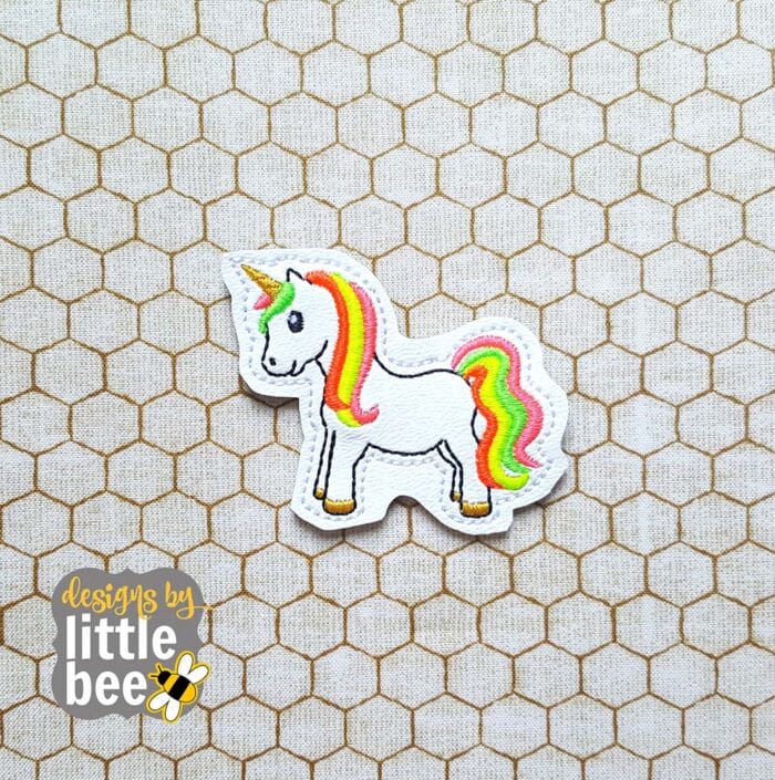 Unicorn Feltie 07 21 2017