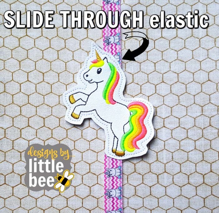 Rainbow Unicorn Slide Through Book Planner Band Bookmark 07 21 2017