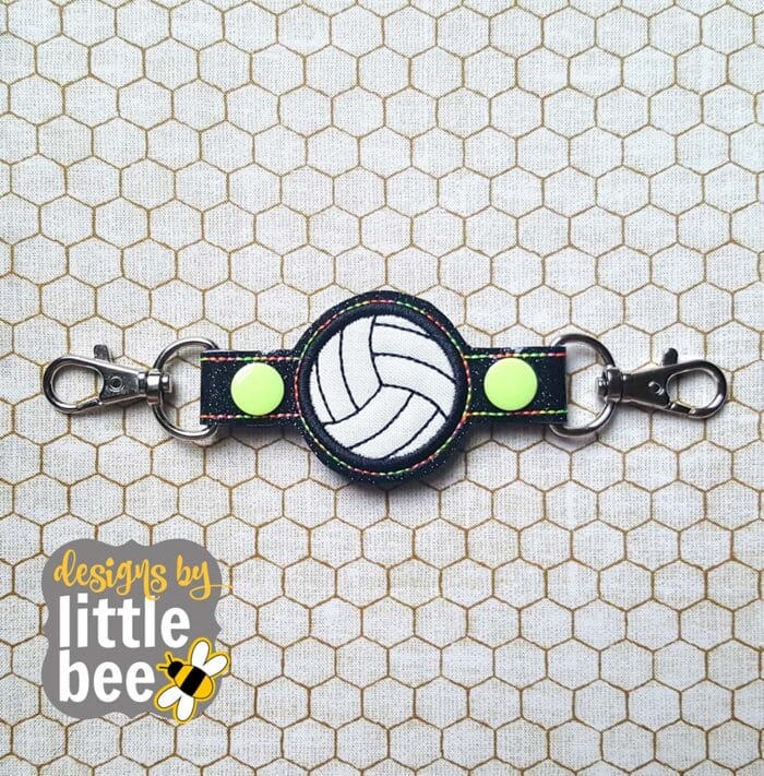 Volleyball Double End Snap Tab