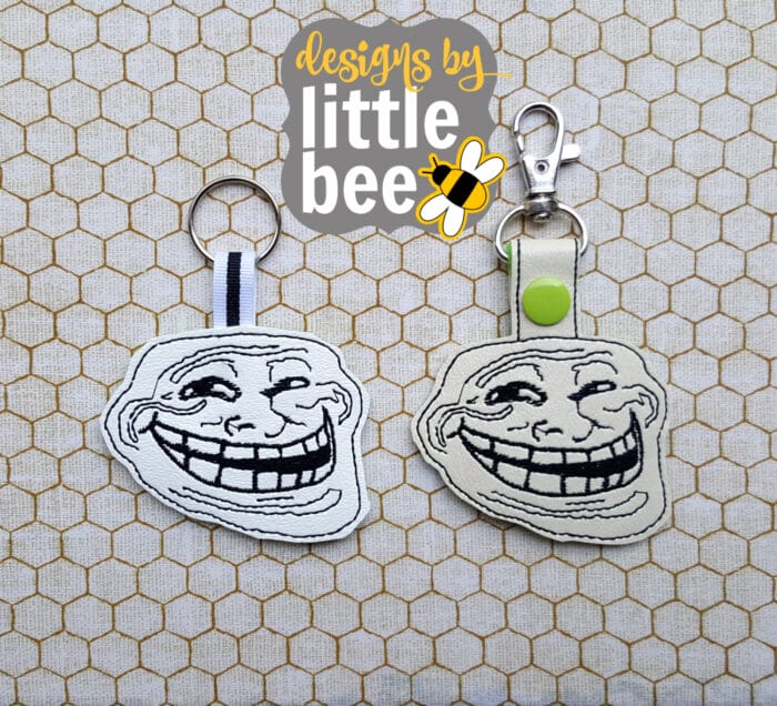 U MAD BRO Funny Meme Key Fob / Snap Tab Set