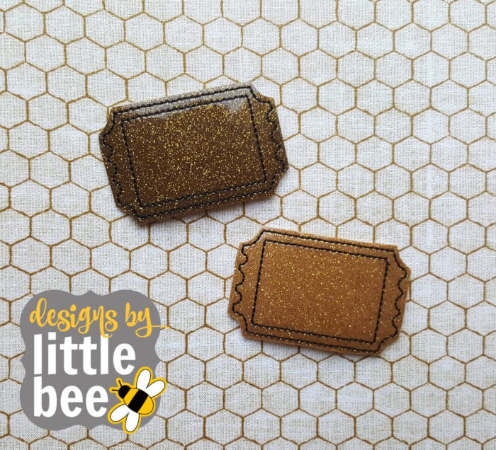Golden Ticket Feltie