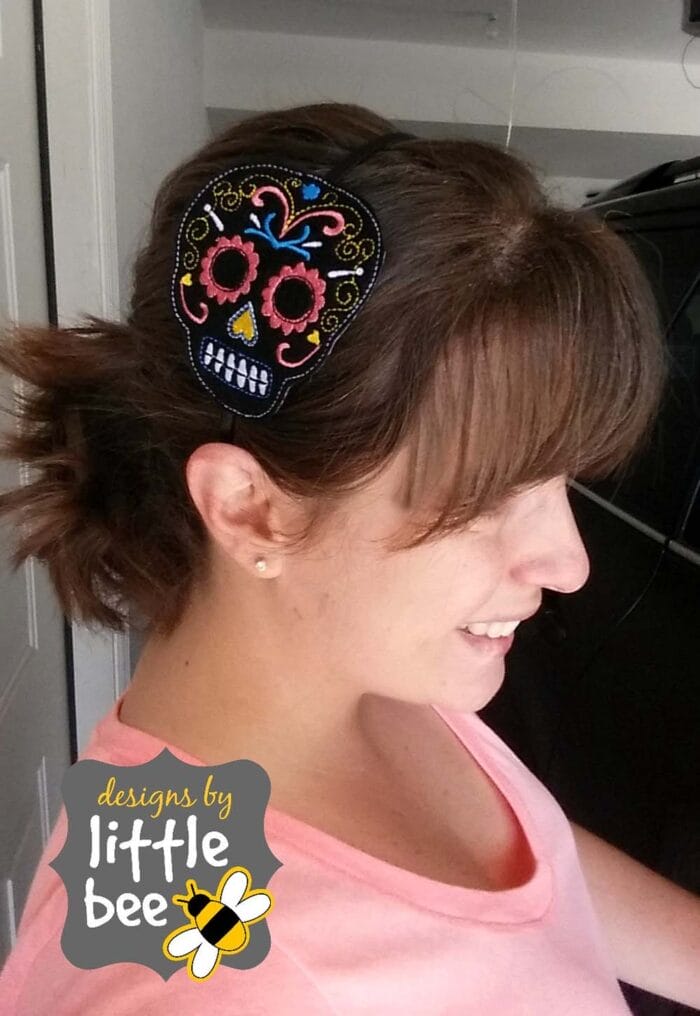 Sugar Skull Headband Accessory