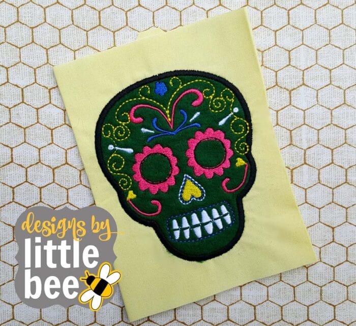 Sugar Skull Applique