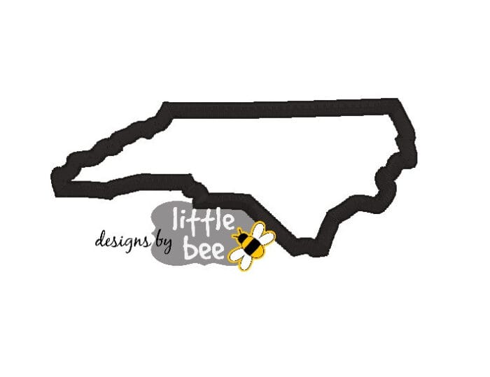 North Carolina State Applique