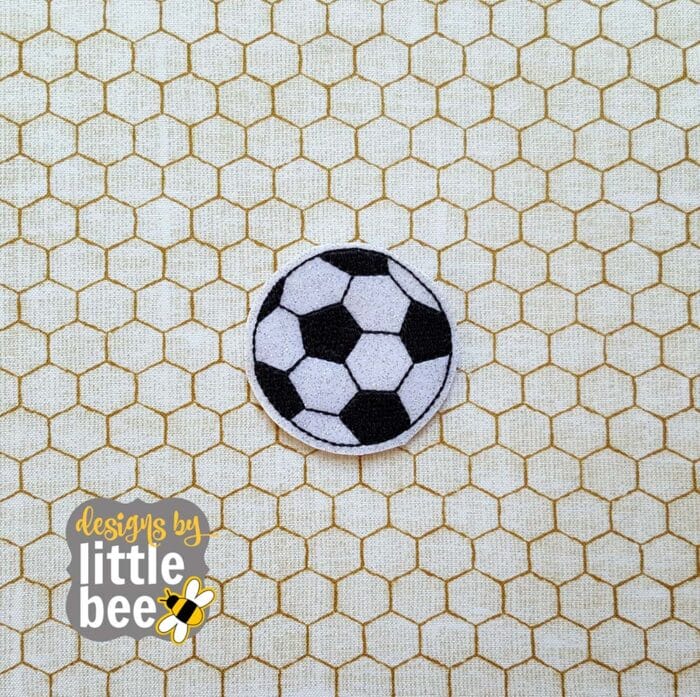 Soccer Ball Feltie