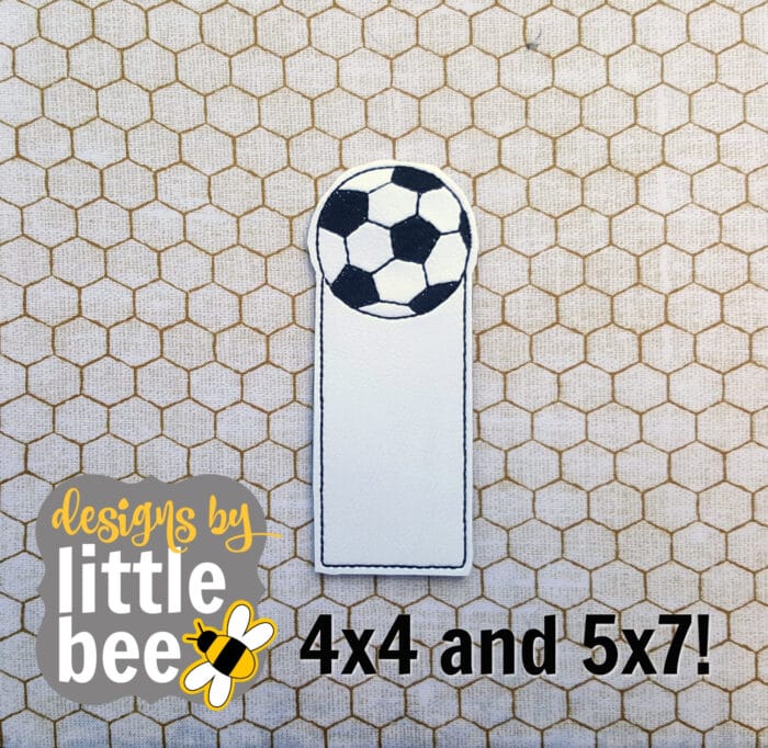 Soccer Bookmark