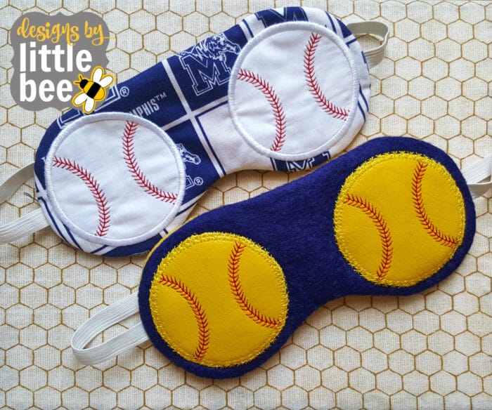 ITH Sports Sleep Mask: Baseball / Softball, Basketball, Football, Soccer, Volleyball - Image 5