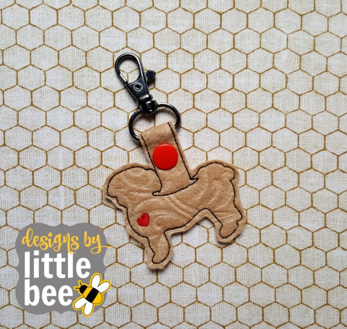 Shih Tzu Breed Dog Snap Tab