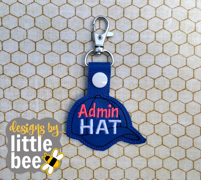 Admin / Baseball Hat Cap Snap Tab