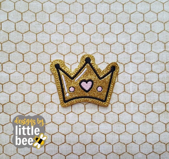 Princess Crown Feltie