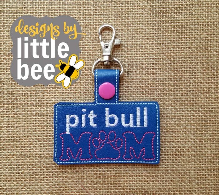 Pit Bull Mom / Dog Breed Mom Snap Tab