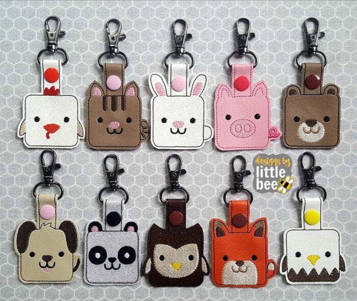Pig Squarimal Animal Snap Tab - Image 2