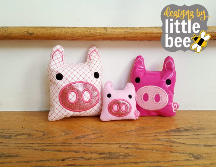 Pig Squarimal Animal ITH Stuffie