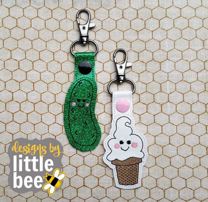 Perfect Pair Pickle & Ice Cream Snap Tab Set