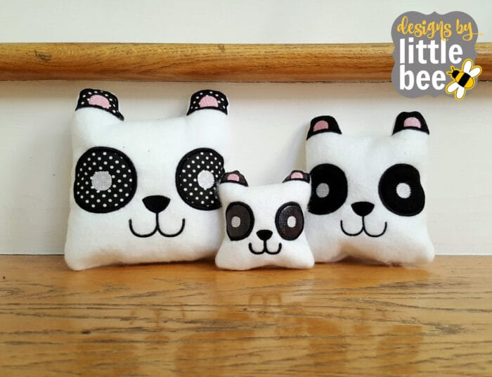 Panda Bear Squarimal Animal Stuffie 01 27 2017
