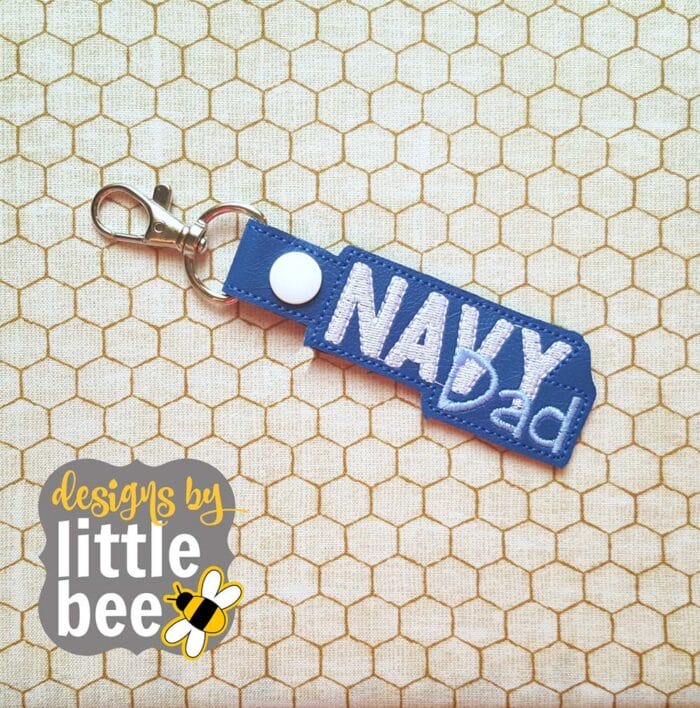 Navy Dad / Military Snap Tab