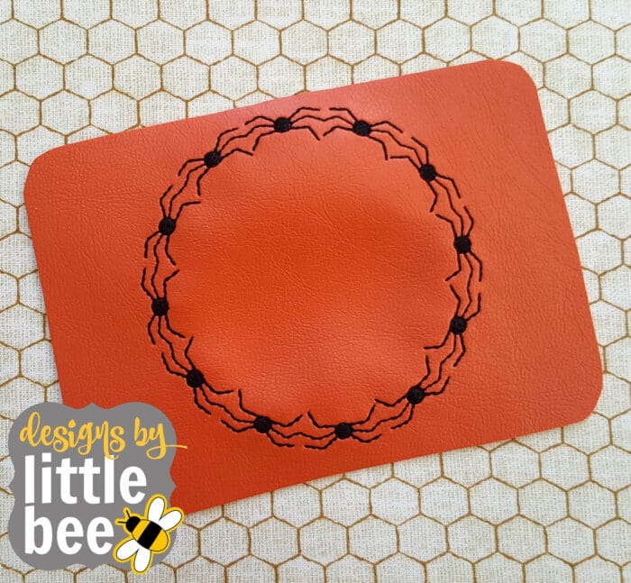 Monogram Frame - Spiders / Halloween, Fall
