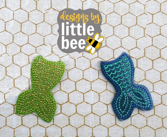 Mermaid Tail Feltie