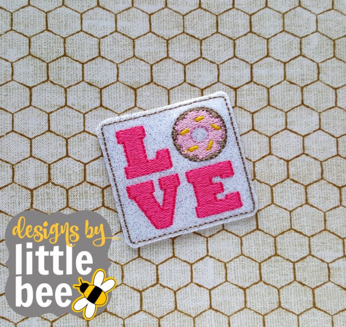 Donut Love Feltie