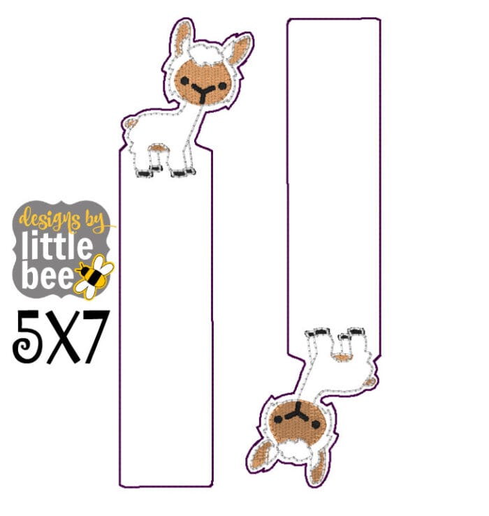 Llama Animal ITH Bookmark - Image 2