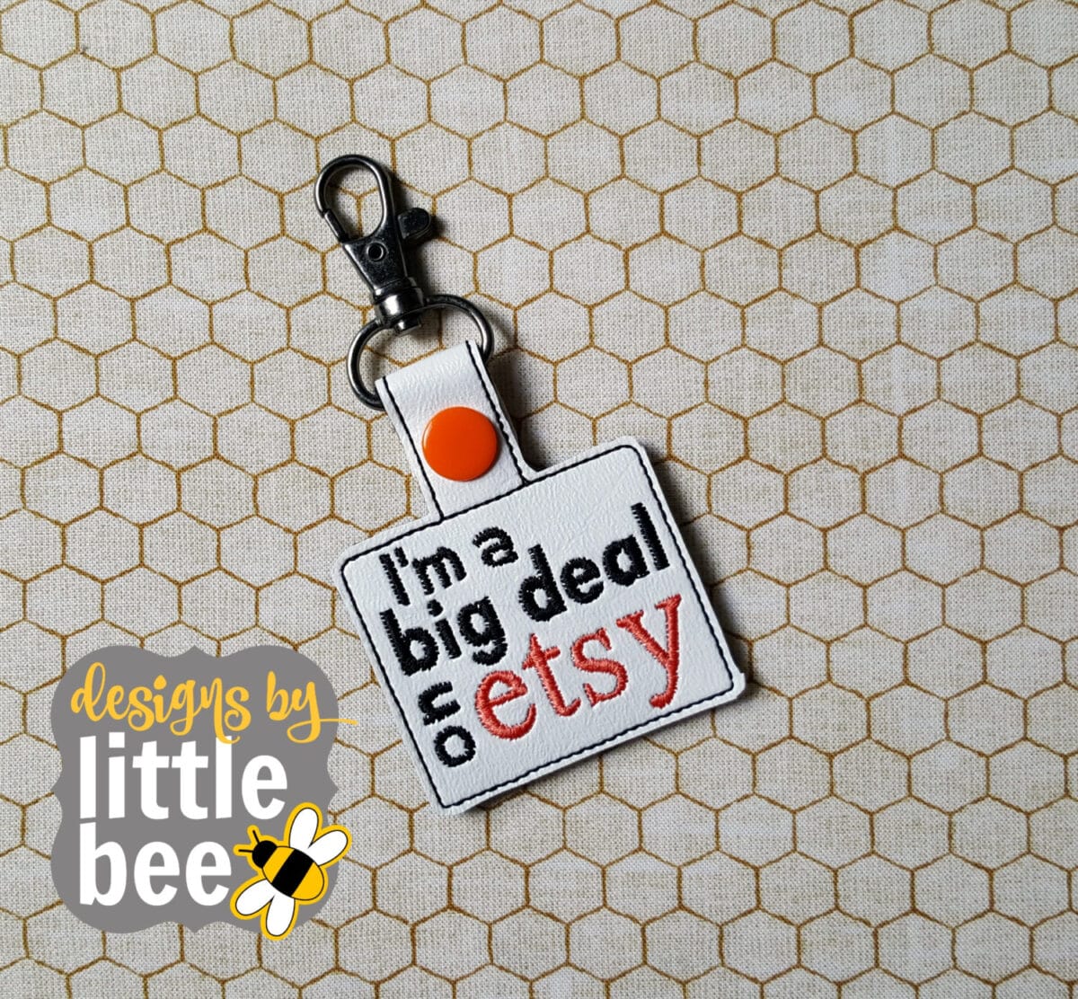 Key Fobs / Snap Tabs - Designs by Little Bee