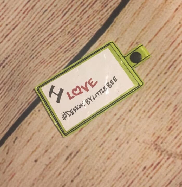 ID or Gift Card Holder ITH Snap Tab 05 19 2017 - Image 2