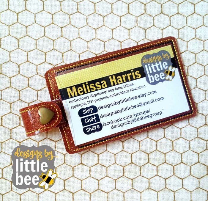 ID or Gift Card Holder ITH Snap Tab 05 19 2017