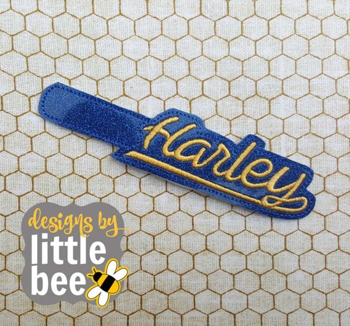 Harley Name Snap Tab
