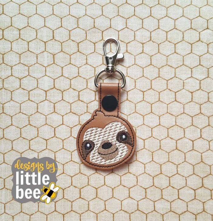 Sloth Face Animal Snap Tab 03 24 2017