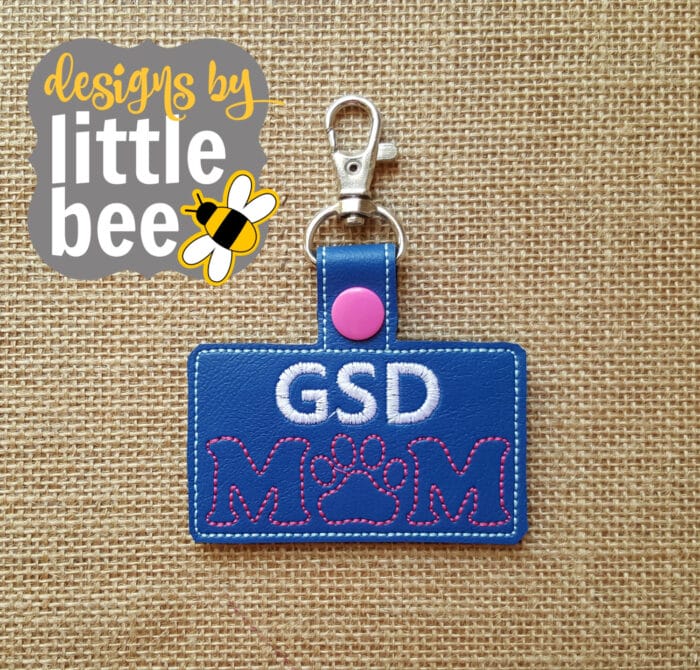 GSD German Shepherd, Dog Breed Mom Snap Tab