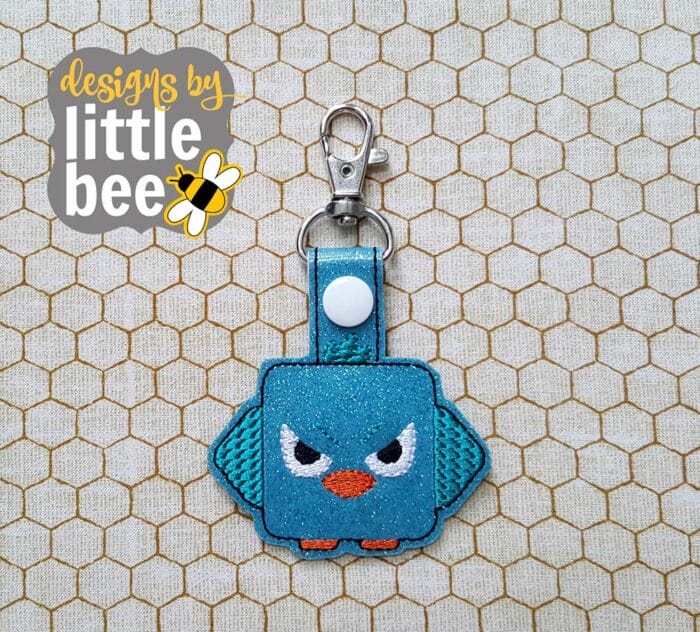 Grumpy Bird Animal Snap Tab