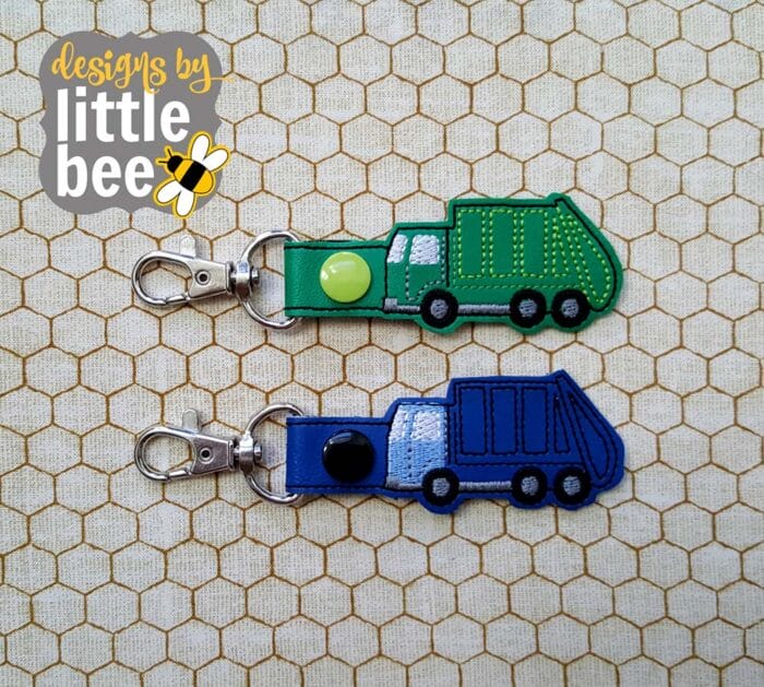 Garbage / Recycle Truck Snap Tab