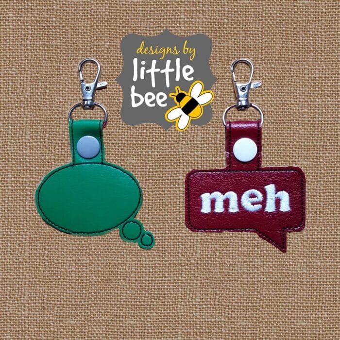 Speech word Bubble Snap Tab Set - Image 2