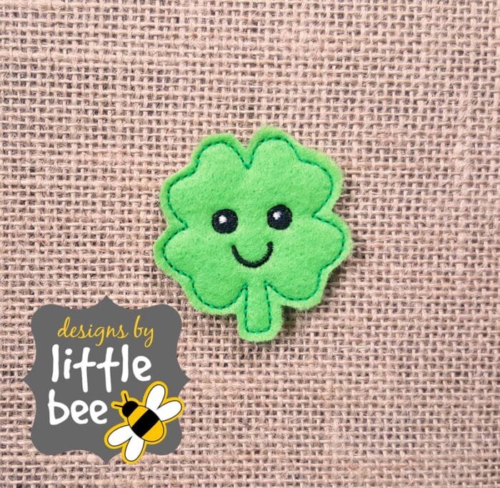 Four Leaf Clover Feltie