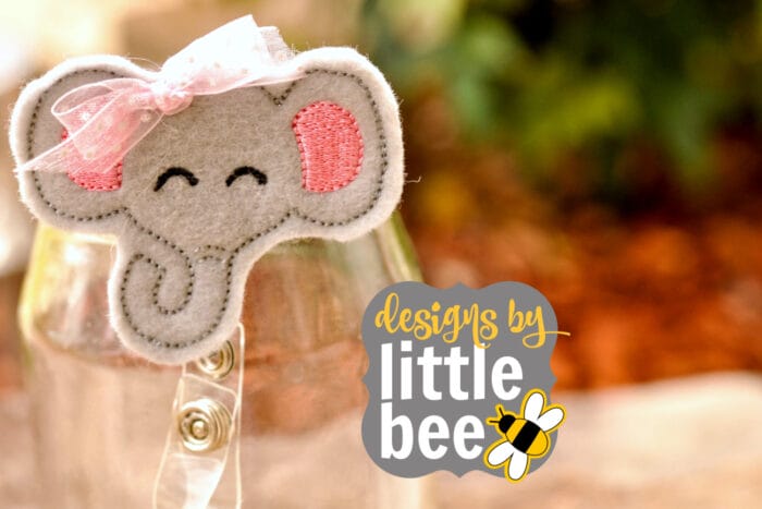 Elephant Face Feltie