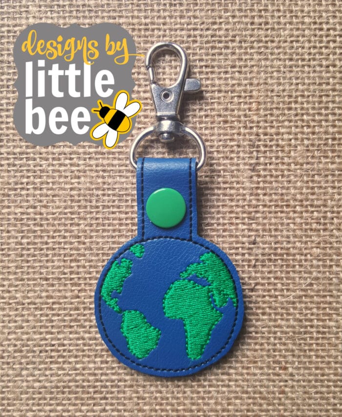 Earth Globe Snap Tab