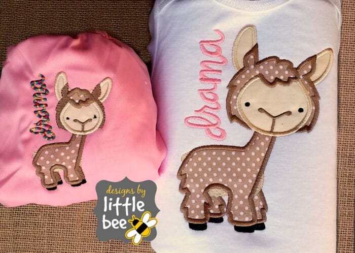 Drama Llama Applique
