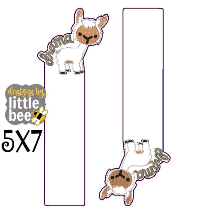 Drama Llama ITH Bookmark - Image 4
