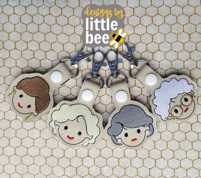 Golden Girls Snap Tab Set