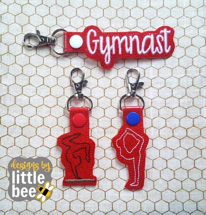 Gymnast / Gymnastics Snap Tab Set 04 14 2017