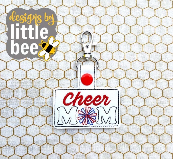 Cheer Mom Snap Tab
