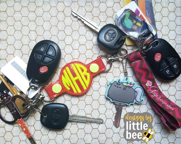 Blank Monogram Circle Double End Snap Tab 06 02 2017