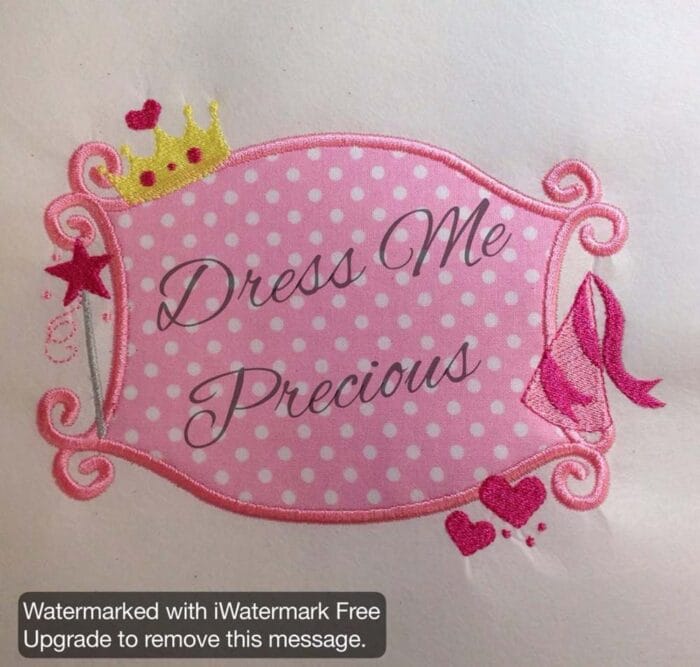 Fairy Tale Applique Frame - Image 3