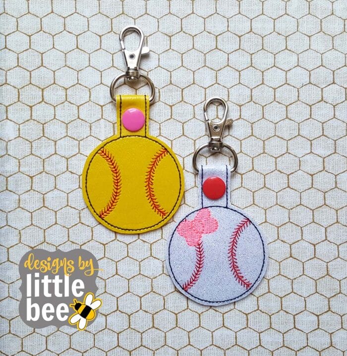 Baseball / Softball and Bow Snap Tab Set 04 14 2017