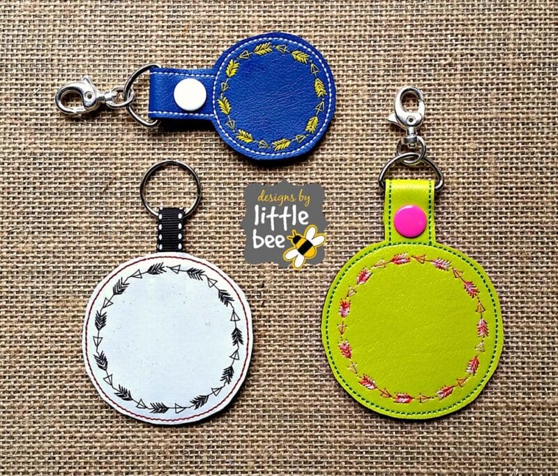 Key Fobs / Snap Tabs - Designs by Little Bee